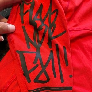 Flag Nor Fail XS red hooded top long sleeve